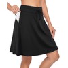 BLEVONH Black Tennis Skirt, Golf Skorts Skirts for Women Plus
