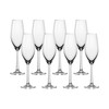 Anchor Hocking Champagne Flutes, Sondria 7 Ounce Champagne Glasses, Set