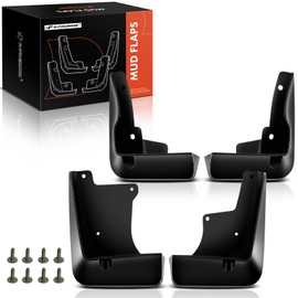 A-Premium Juego de 4 guardabarros con accesorios de hardware compatibles con Toyota Camry 2018-2022, (SE, XSE) Sedán, delantero y trasero (lado del conductor y del pasajero)