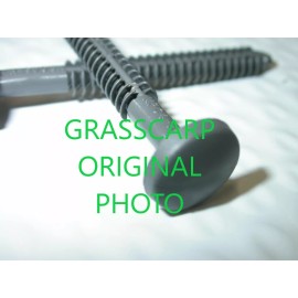 Mid America Building Products (12+1 FREE) Tuxedo Gray Shutter-Lok Fastener/Bulk/ Vinyl Shutter/Spike/