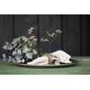 Wildlife Garden WG4569 Napkin Ring Badger - Hand Carved Wooden