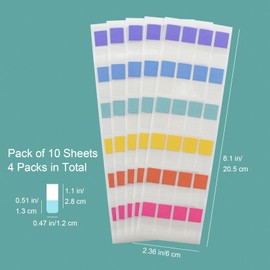 VANRA 960pcs Sticky Index Tabs Bulk Sticky Note Tabs File Tabs Self Adhesive Page Flags Sticker Colored Writable Labels for Bookmarks Page Markers for Books, Planner, Reading (1/2 inch)