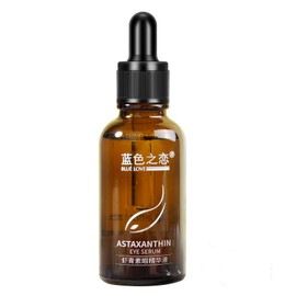 BLUE LOVE Astaxanthin Eye Serum for Dark Circles and Puffiness, Eye Serum Anti Aging Wrinkles, Eye Serum for Puffy Bags Under Eyes, Moisturizing and Easily Absorbed Eye Wrinkle Cream