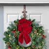 Haute Decor Adjustable Length Wreath Hanger with Removable Icon (Oil-Rubbed
