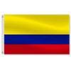 3×5 FT Colombia Flag,Large Colombian National Decor,Double Side Digital Printed