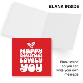 Punkcards - Christmas Cards for Women, Friend Christmas Card, Friend Christmas Card Female, Made in UK