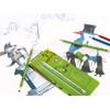 Eberhard Faber 511892 3 Pencils and Eraser, Tabaluga