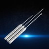 Fish Drill Tackle, Durable Silver Aluminum Alloy Convenient Bait Needle