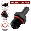 PCV Valve Replacement,Positive Crankcase Ventilation Valve,One-way Exhaust Control Valve,Compatible with