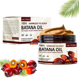 Crema de aceite de batana para el crecimiento del cabello más saludable más gruesa más completa anti pérdida de cabello 120 ml