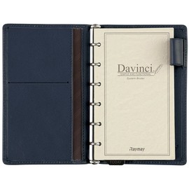 Raymei Fujii JDP3009K Personal Organizer, Da Vinci, Standard Pocket, Navy