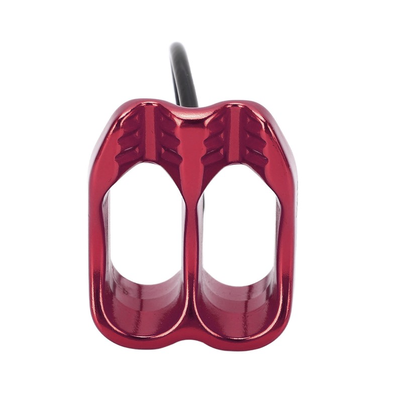 Rappel Device Aluminum Magnesium Alloy ATC Rappelling Descender for Outdoor