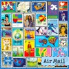 Re-marks Air Mail Postage-Stamp Collage Puzzle, 500-Piece Puzzle for All