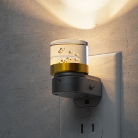 L LOHAS LED Night Light, Night Lights Plug into Wall, 3000K Soft Light LED NightLights, Built in Dusk to Dawn Sensor Bubble Wall light for Hallway, Bathroom, Rooms