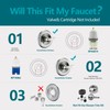 Ultrimkit 5" Dual Shower Faucet Compatible with 13/14 Series Tub