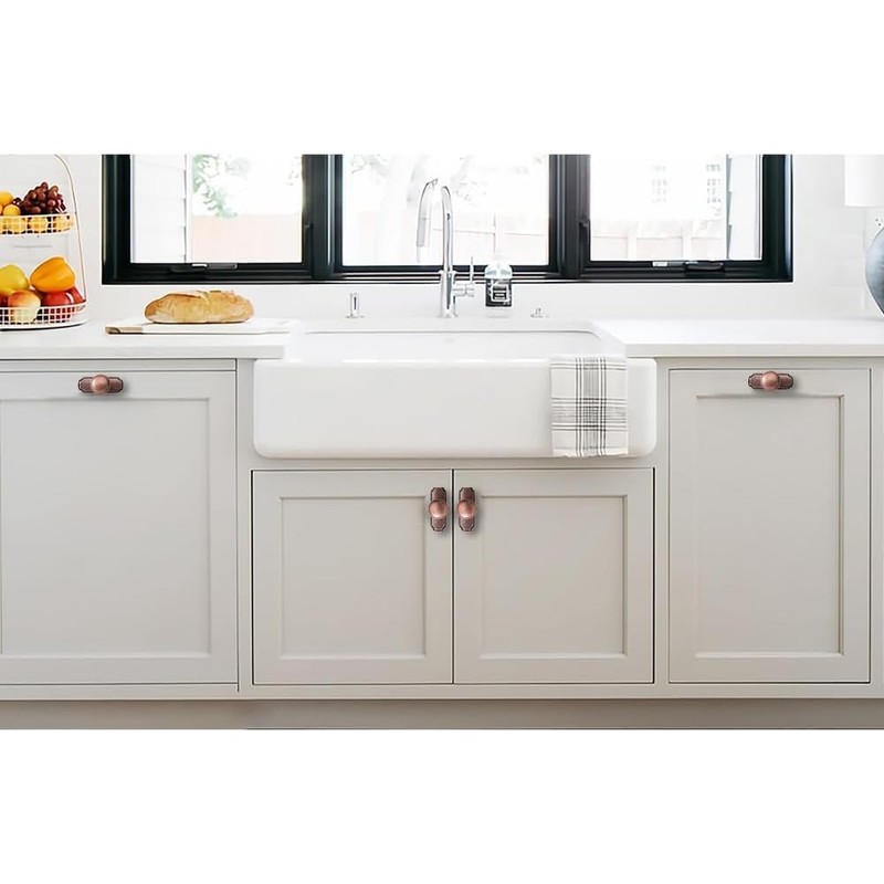 khtumeware 2 Pack 1-1/4 inch Backplate for Cabinet Knobs Antique