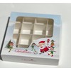 Empty Christmas Sweet/Section Boxes - 15x15x3.5cm