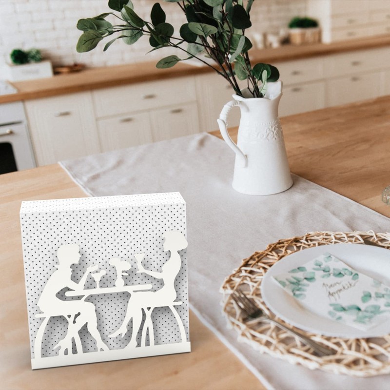 Decorelax Metal Napkin Holder for Home Kitchen Restaurant Picnic -