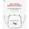 JOLISU 4 Pack Reading Glasses Men, Blue Light Blocking Computer