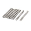 sourcing map Pack of 10 Double End Threaded Bolts Screw
