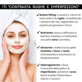 Bio Routine Cleansing Face Mask for Men and Women, Anti-Wrinkle Effect, Moisturising, Anti-Stain, Whitening, Snail Slime, Zinc Oxide, Vitamin C, 100 ml