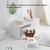 3 PCS Round Acrylic Display Stand Set Easy To Install