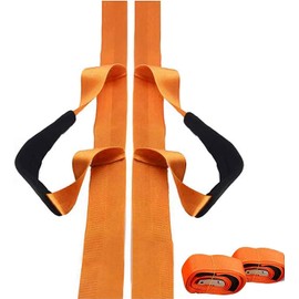 sanmon.shop Carrying Belt, For 1 Person Back, Moving, Furniture Moving, Carrying, Reduces Strain, Convenient Goods, Luggage, Furniture, Appliances, Cardboard, Convenient Goods, Carrying Belt