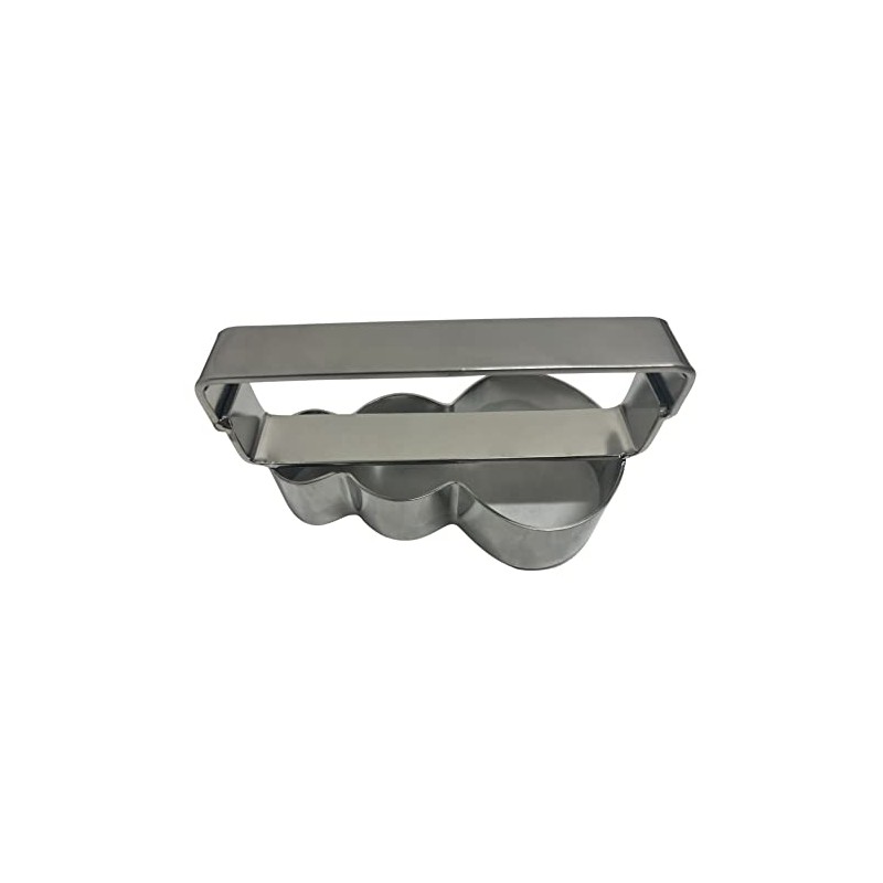 Snowman Donut Cutter, Heavy Duty 304 Stainless Steel, 5 Inches