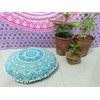 INDIAN CRAFT CASTLE 24" Green Ombre Mandala Barmeri Large Floor