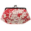 watona Crepe Cosmetic Pouch, Width 4.7 - 6.3 inches (12