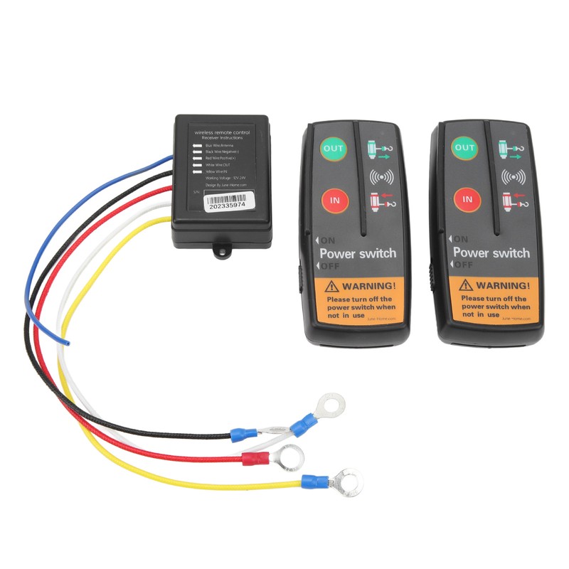 Wireless Winch Remote Control Kit 12V 24V Fast Response 50
