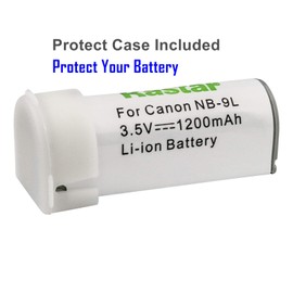 Kastar Battery (2-Pack) and Charger Kit for Canon NB-9L and Canon PowerShot N, N2, SD4500, SD4500 is, ELPH 510 HS, ELPH 520 HS, ELPH 530 HS Cameras