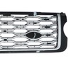 Front Bumper Upper Grille Black Chrome Replacement for Range Rover