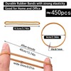 Rubber Bands, Pack of 450 Rubber Bands, Wide 60 mm