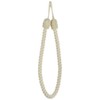 Sunlover Java Cotton Rope Curtain Tie Back, Natural
