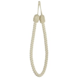 Sunlover Java Cotton Rope Curtain Tie Back, Natural