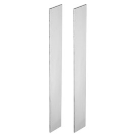 PATIKIL 1095 Steel Flat Bar, 2 Pcs 12" x 1 1/2" x 3/16" Knife Making Steel Iron Stock for Forging Blade Knife Sword Chopper