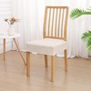 TCOTBE Waterproof Seat Covers for Dining Room Chairs Set of