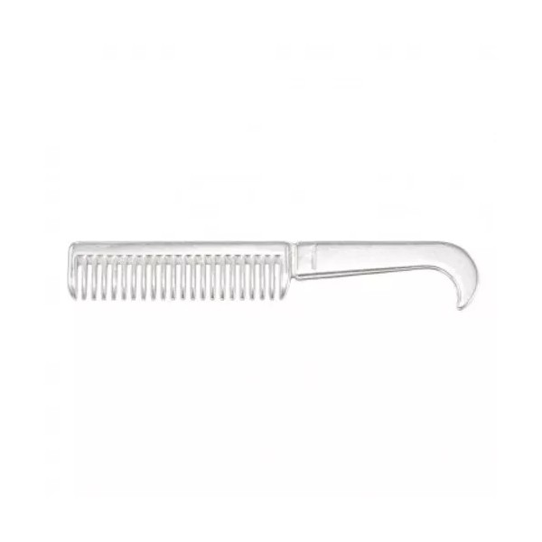 Undisclosed Tough-1 Aluminum Hoof Pick/Pulling Comb