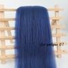 Dark Blue Braiding Hair Pre Stretched 6 Packs Synthetic ez