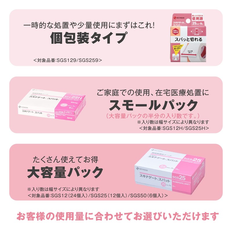 nitiban Ultra Hypoallergenic Tape sukinage-to supatto , , ,