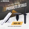 Rexka 45pcs Fender Flare Hardware Kits for Jeep Wrangler JL