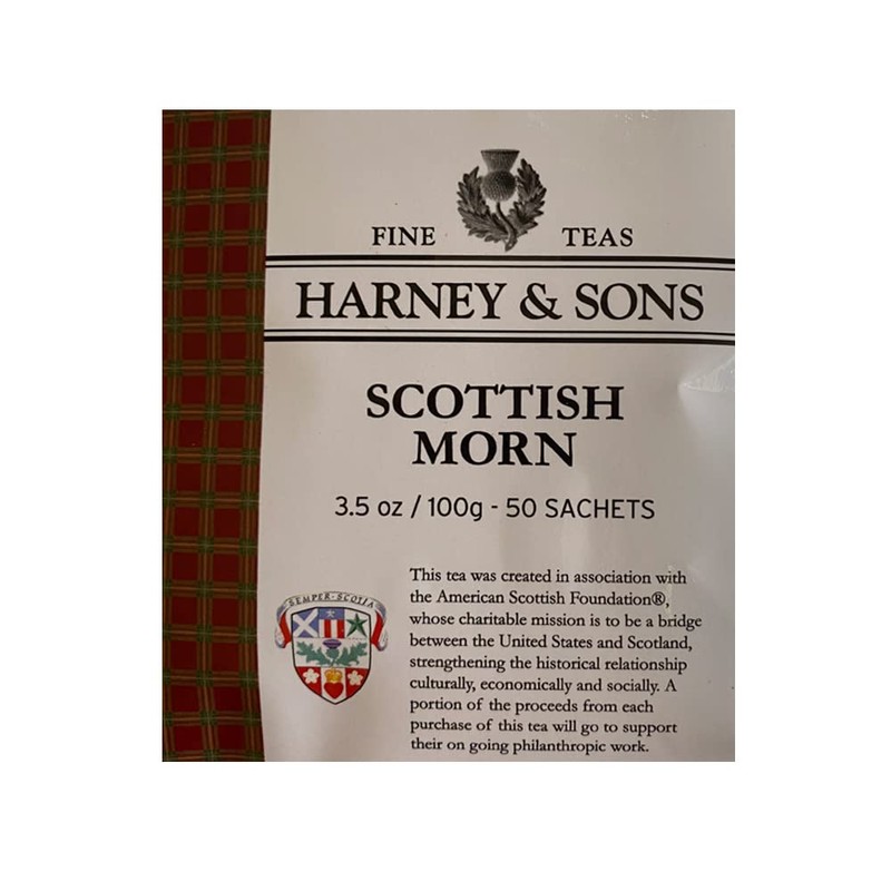 Harney & Sons Scottish Morn Black Tea (50 ct sachet