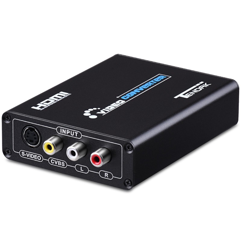 Tendak Composite S-Video AV RCA CVBS to HDMI Adapter N64
