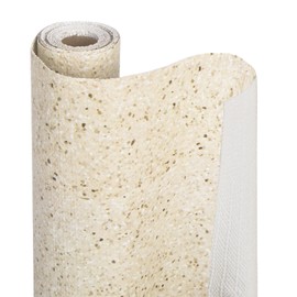 Smart Design Bonded Grip Shelf Liner – 18in x 5ft – Non-Adhesive Drawer Liner with Strong Grip Helps Protect and Personalize Your Home Organization and Storage – Beige Granite