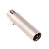 Tangxi 3.0x0.7 Pulgadas 2 Unids 3-Pin XLR Macho a Hembra