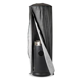 Full-Length Outdoor Vinyl Cover for Spiral Flame LPG Patio Heaters with 21" Round Reflectors