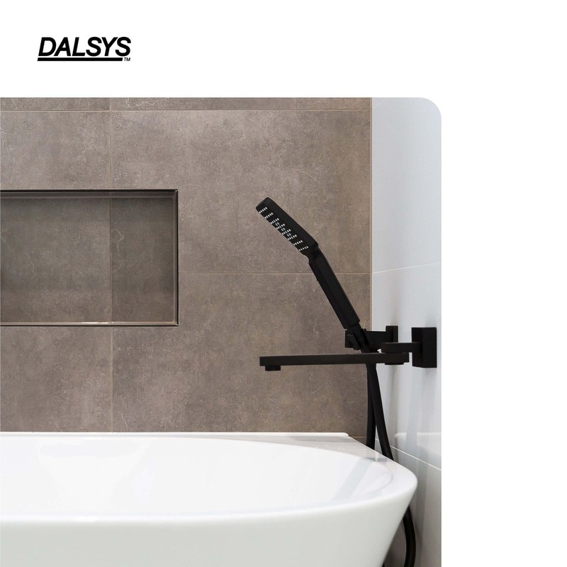 Dalsys End piece for tile rail 10 mm, square profile