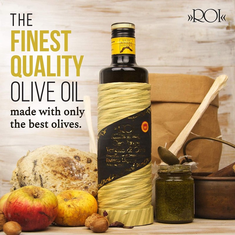 ROI Italian Extra Virgin Olive Oil - Made From Ligurian
