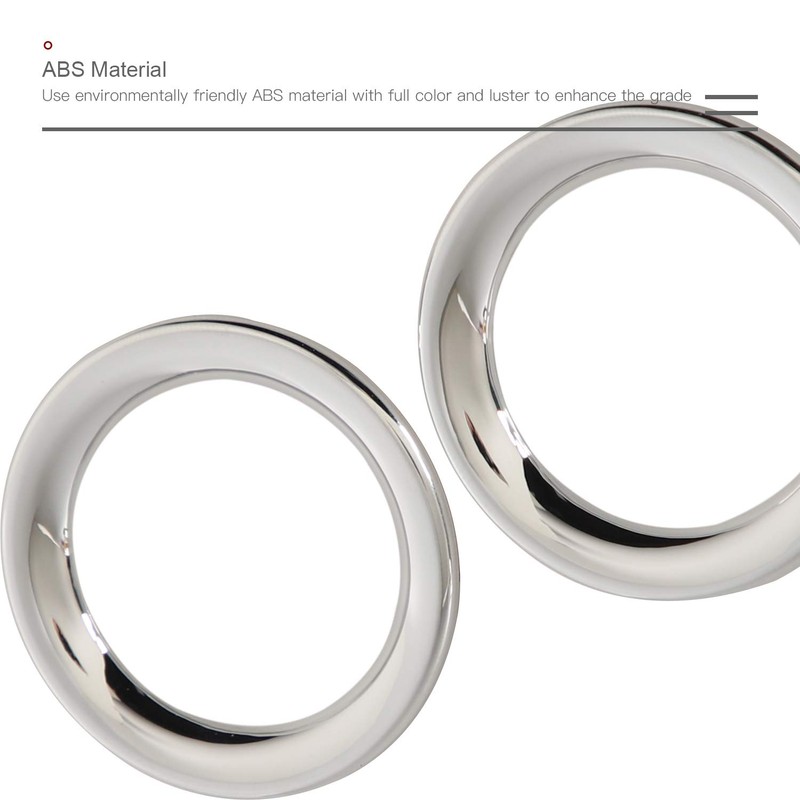 CheroCar Front Door Speaker Cover for Jeep Grand Cherokee 2011-2020,